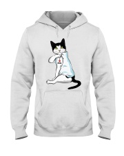 Cat Tattoo I love mom shirt Hooded Sweatshirt thumbnail