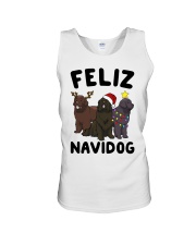 Feliz Navidog Newfoundland Christmas shirt Unisex Tank thumbnail