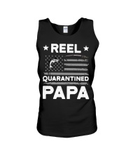 Fishing Reel quarantined Papa shirt Unisex Tank thumbnail