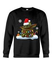 Baby Yoda Merry Christmas shirt Crewneck Sweatshirt thumbnail