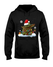 Baby Yoda Merry Christmas shirt Hooded Sweatshirt thumbnail