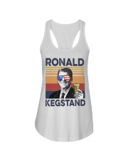 Ronald Kegstand Drink Independence day vintage Ladies Flowy Tank thumbnail