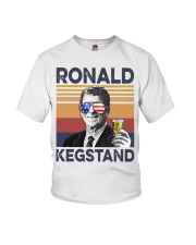 Ronald Kegstand Drink Independence day vintage Youth T-Shirt thumbnail