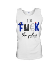 I do fuck the police policewife shirt Unisex Tank thumbnail