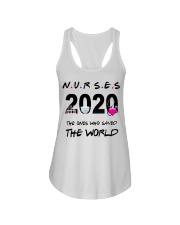 Nurses 2020 the ones who saved the world T-shirt Ladies Flowy Tank thumbnail