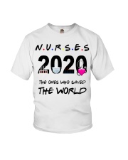 Nurses 2020 the ones who saved the world T-shirt Youth T-Shirt thumbnail