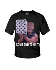 Come and Take it Trump Toilet paper shirt Youth T-Shirt thumbnail