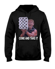 Come and Take it Trump Toilet paper shirt Hooded Sweatshirt thumbnail