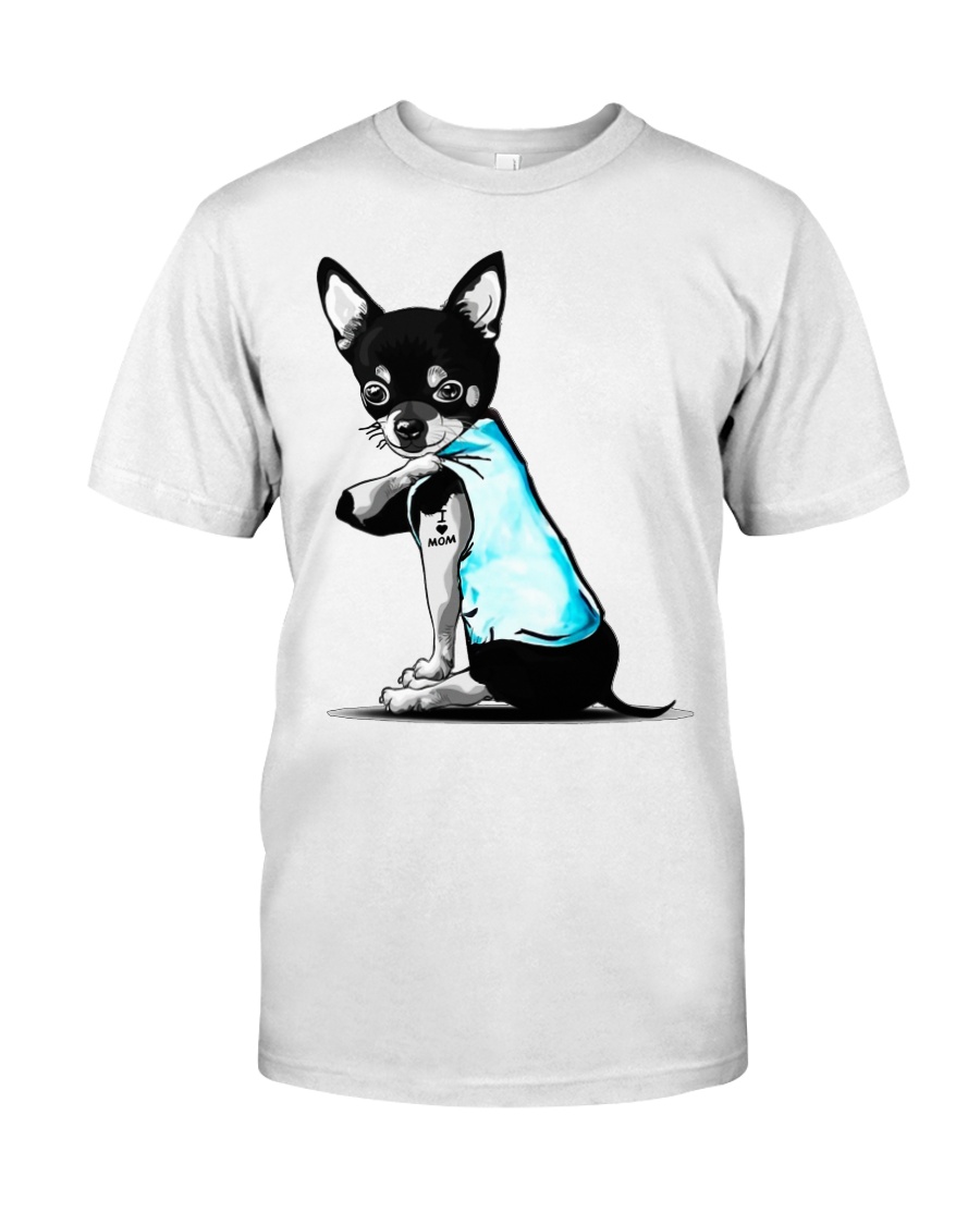 Chihuahua I love Mom shirts Classic T-Shirt