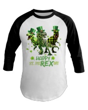Happy St Patrex Day shirt Baseball Tee thumbnail