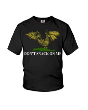 Bat don't snack on me t-shirt Youth T-Shirt thumbnail