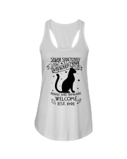 Salem Sanctuary for wayward cats feral and Ladies Flowy Tank thumbnail