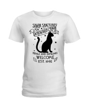 Salem Sanctuary for wayward cats feral and Ladies T-Shirt thumbnail