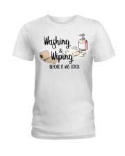 Washing and Wiping Before It Was Cool Shirt Ladies T-Shirt thumbnail