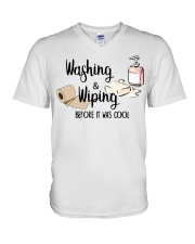 Washing and Wiping Before It Was Cool Shirt V-Neck T-Shirt thumbnail