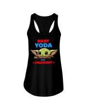 Baby Yoda for President shirt Ladies Flowy Tank thumbnail