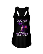Dragon I Dont Care What Day It Is Its Early Ladies Flowy Tank thumbnail