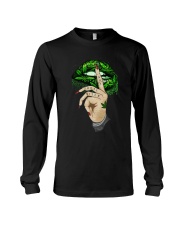 Lips Weed not today bitch shirt Long Sleeve Tee thumbnail