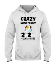 Crazy guinea pig lazy 2020 quarantined T-shirt Hooded Sweatshirt thumbnail