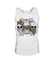 3 skull No Speak No Hear No see shirt Unisex Tank thumbnail