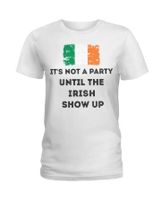 St Patrick's Day Irish It's not a party the Irish Ladies T-Shirt thumbnail