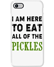 i am here to eat all of the pickles Phone Case thumbnail