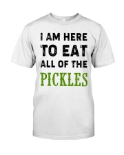 i am here to eat all of the pickles Classic T-Shirt thumbnail