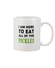 i am here to eat all of the pickles Mug thumbnail