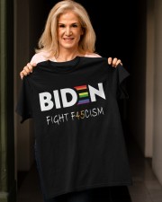 Biden fight f45cism T Shirts Classic T-Shirt apparel-classic-tshirt-lifestyle-front-118