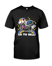 Go to Hell Classic T-Shirt front