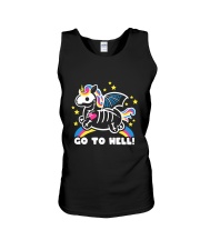 Go to Hell Unisex Tank tile