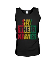 Say Their Names Unisex Tank tile