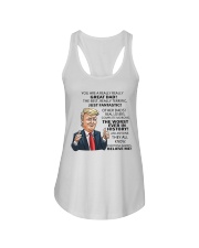 You Are A Really Really Great Dad Ladies Flowy Tank tile