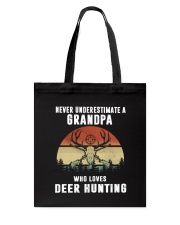 Never Underestimate A Grandpa Tote Bag tile