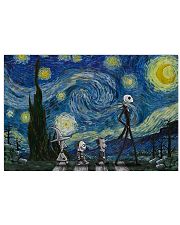 Starry Night And Jack Skellington 17x11 Poster front