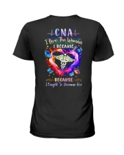 Proud CNA Ladies T-Shirt back