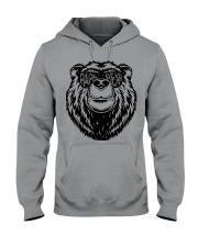 Papa Bear Hooded Sweatshirt front