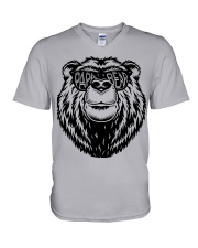 Papa Bear V-Neck T-Shirt tile