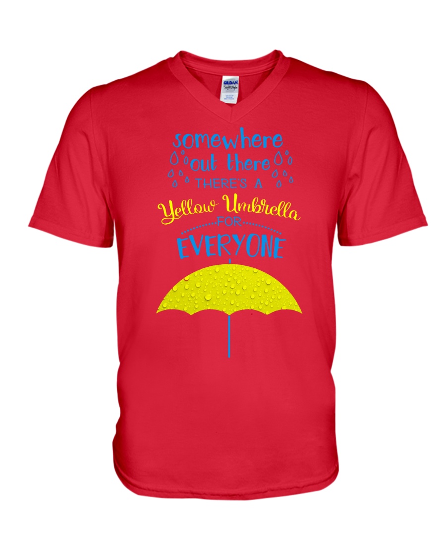 Yellow Umbrella - HIMYM V-Neck T-Shirt