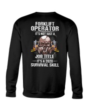 Forklift Operator It's 2020 Survival Skill Crewneck Sweatshirt tile