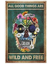 Hippie Skull 11x17 Poster front