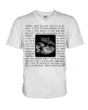 Dear Daddy Father's Day V-Neck T-Shirt tile