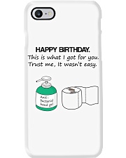 Funny Quarantine Birthday Phone Case tile