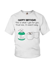Funny Quarantine Birthday Youth T-Shirt tile