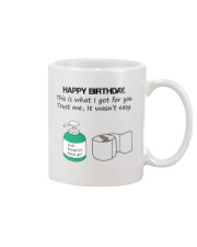 Funny Quarantine Birthday Mug front