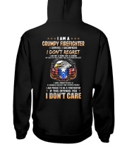 I'M A GRUMPY FIREFIGHTER Hooded Sweatshirt tile