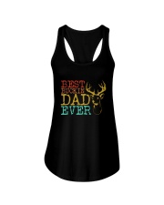 Best Buckin' Dad Ever Father's Day Shirts Ladies Flowy Tank tile