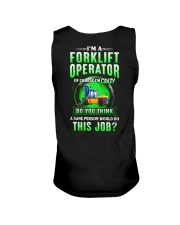Of course Forklift Operator Crazy Unisex Tank tile