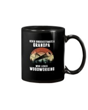 Never Underestimate A Grandpa Mug tile