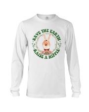 Floral Peace Sign Long Sleeve Tee tile